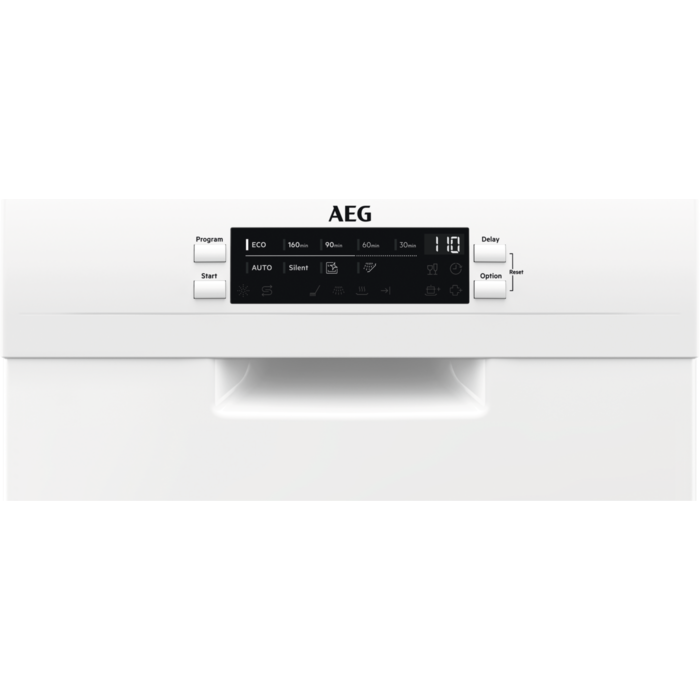 AEG - Frittstående oppvaskmaskin 45-60 cm - FFB73507ZW