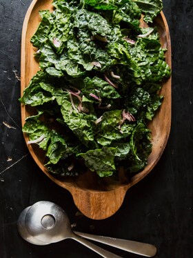 Ferske salatblad