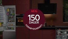 150 dager fornøydgaranti